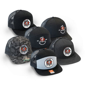 AudioFormz Black Snapback Hats Universal-Fit