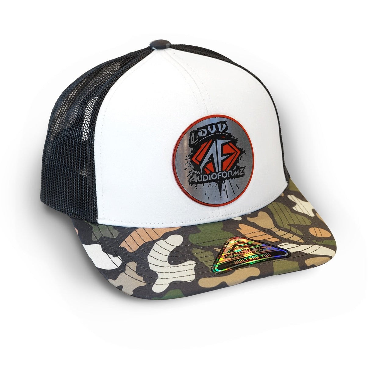 AudioFormz Camo Snapback Hats Universal-Fit