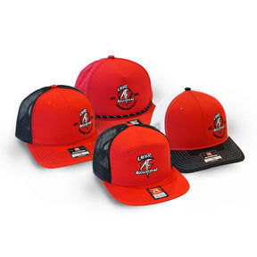AudioFormz Red Snapback Hats Universal-Fit