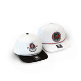 AudioFormz White Snapback Hats Universal-Fit