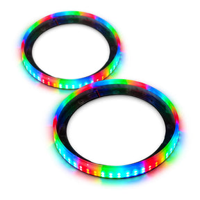 AudioFormz IC LED Light Rings for 10in EVOPRO2 Speakers - Pair Universal-Fit