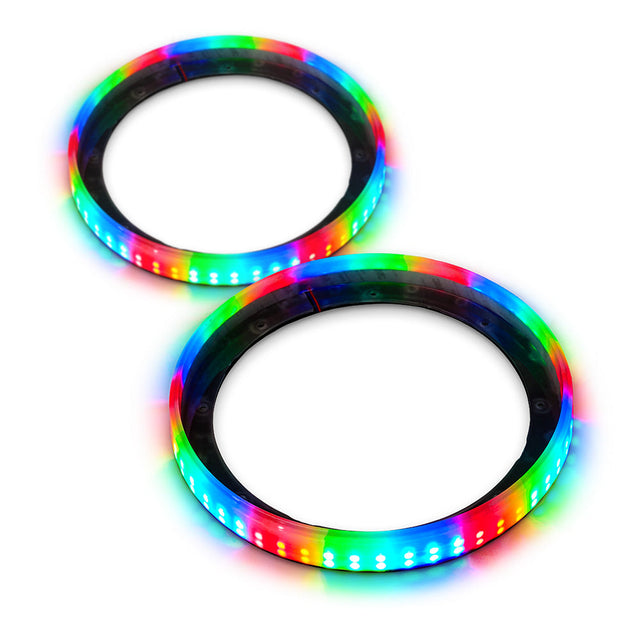 AudioFormz IC LED Light Rings for 10in EVOPRO2 Speakers - Pair Universal-Fit