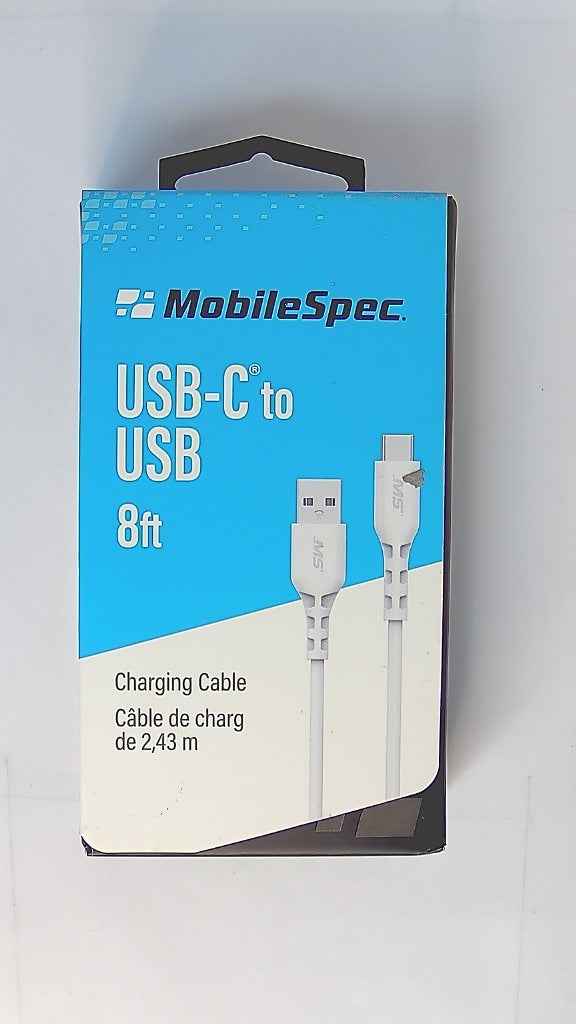 MobileSpec 8 Foot USB to USB C Cable Kole Imports
