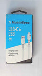 MobileSpec 8 Foot USB to USB C Cable Kole Imports