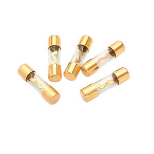 AGU Gold Plated Midget Car Fuses Audiopipe