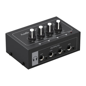 4-Channel Headphone Splitter/Amplifier (AHS-3514-4) Audiopipe