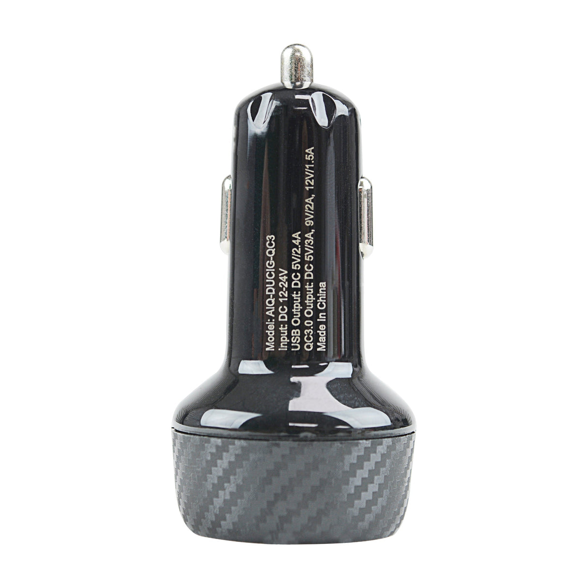 AIQ-DUCIG-QC3 - QC3.0 + 2.4A Dual USB Car Charger Audiopipe