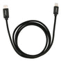USB C To 8 Pin Cable (AIQ-TYCLIT-3BLK) Audiopipe