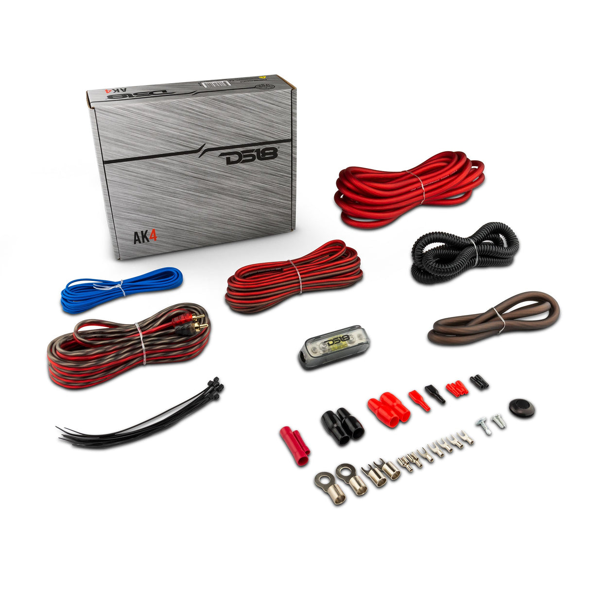 PRO Audio 6.5” Midrange Speaker Upgrade Kit - With OEM Speaker Adapters, Amplifier & Wiring Kit