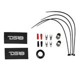 0-GA Amplifier Installation Wiring Kit - Red DS18