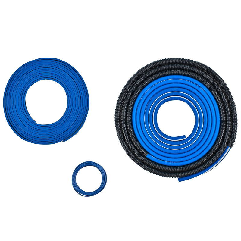 4-GA Amplifier Installation Wiring Kit - Blue