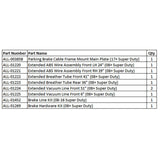 Extended Lines Kit (08-16 Super Duty) Any Level Lift
