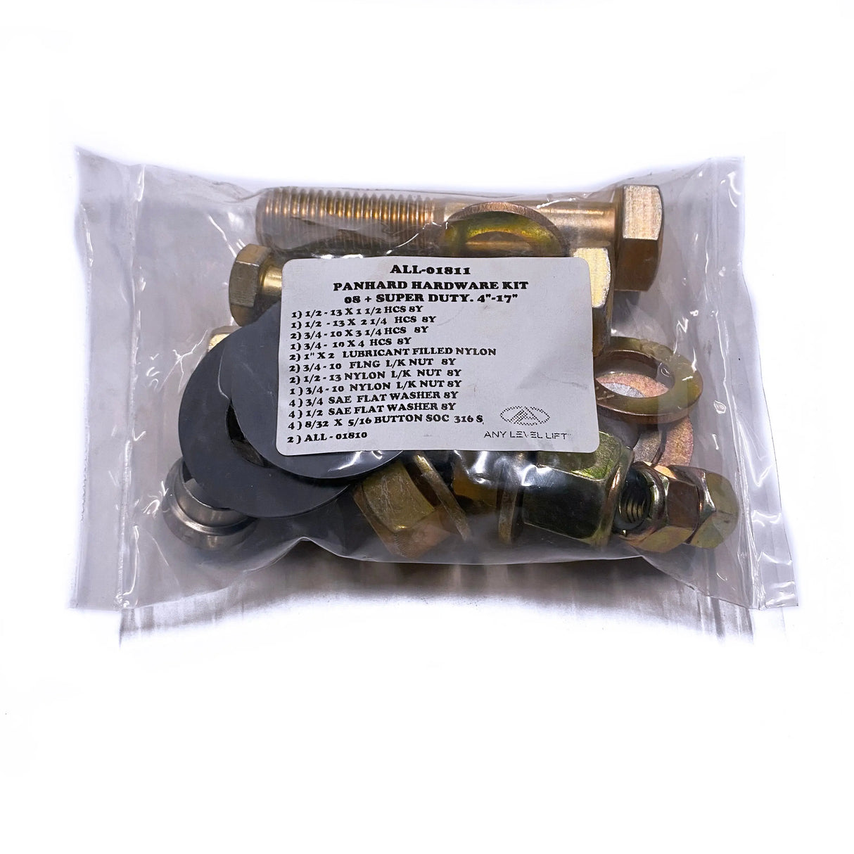 Panhard Hardware Kit (11+ Super duty, 4-17" Lift) Any Level Lift