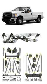 Any Level Lift - Base System, 0"-13": F-250/F-350, Single Rear Wheel (2011-2016) WHOLESALE Any Level Lift