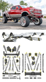 Any Level Lift - Base System, 0"-13": F-250/F-350, Single Rear Wheel (2017-2022) WHOLESALE Any Level Lift