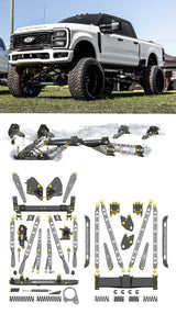 Any Level Lift - Base System, 0"-13": F-250/F-350, Single Rear Wheel (2023+) Any Level Lift