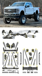 Any Level Lift - Base System, 0"-13": F-250/F-350, Single Rear Wheel (2023+) WHOLESALE Any Level Lift