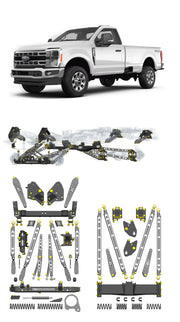 Any Level Lift - Base System, 0"-13": F-250/F-350, Single Rear Wheel (2023+) WHOLESALE Any Level Lift