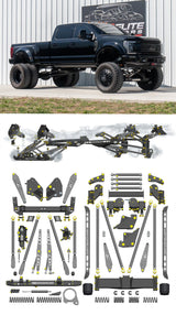 Any Level Lift - Base System, 0"-13": F-450 Dual Rear Wheel (2017-2018) Any Level Lift