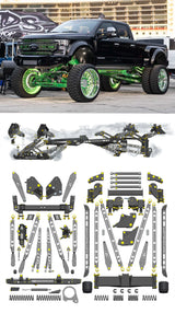 Any Level Lift - Base System, 0"-13": F-450 Dual Rear Wheel (2019-2022) Any Level Lift