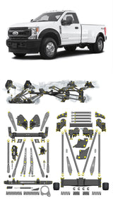 Any Level Lift - Base System, 0"-13": F-450 Dual Rear Wheel (2019-2022) Any Level Lift