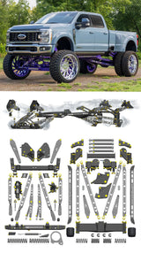 Any Level Lift - Base System, 0"-13": F-450 Dual Rear Wheel (2023+) WHOLESALE Any Level Lift