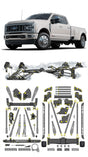 Any Level Lift - Base System, 0"-13": F-450 Dual Rear Wheel (2023+) WHOLESALE Any Level Lift