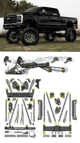 Any Level Lift - Base System, 4"-17": F-250/F-350, Single Rear Wheel (2023+) Any Level Lift