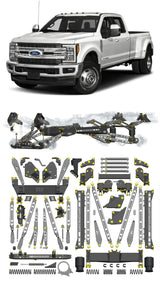 Any Level Lift - Base System, 4"-17": F-350 Dual Rear Wheel (2017-2022) WHOLESALE Any Level Lift