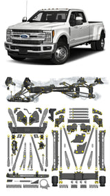 Any Level Lift - Base System, 4"-17": F-350 Dual Rear Wheel (2017-2022) Any Level Lift