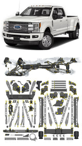 Any Level Lift - Base System, 4"-17": F-450 Dual Rear Wheel (2017-2018) Any Level Lift