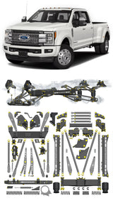 Any Level Lift - Base System, 4"-17": F-450 Dual Rear Wheel (2017-2018) Any Level Lift