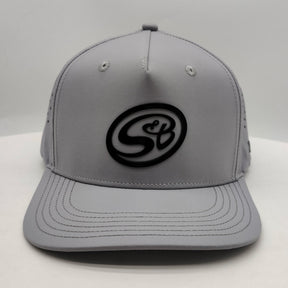 S&B Grey Performance Snapback Hat S&B