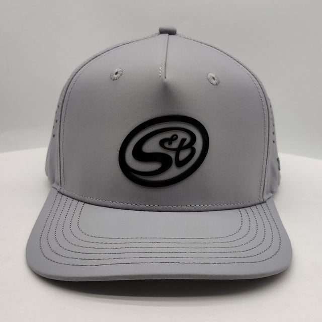 S&B Grey Performance Snapback Hat S&B