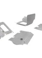 AMD Front & Rear Torque Box Set 4pcs Dodge Plymouth B-Body 1971-1972