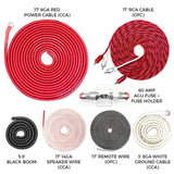 AMPKIT-8GA-PRO // 8 Gauge 800 Watt Amp Wiring Kit CT Sounds