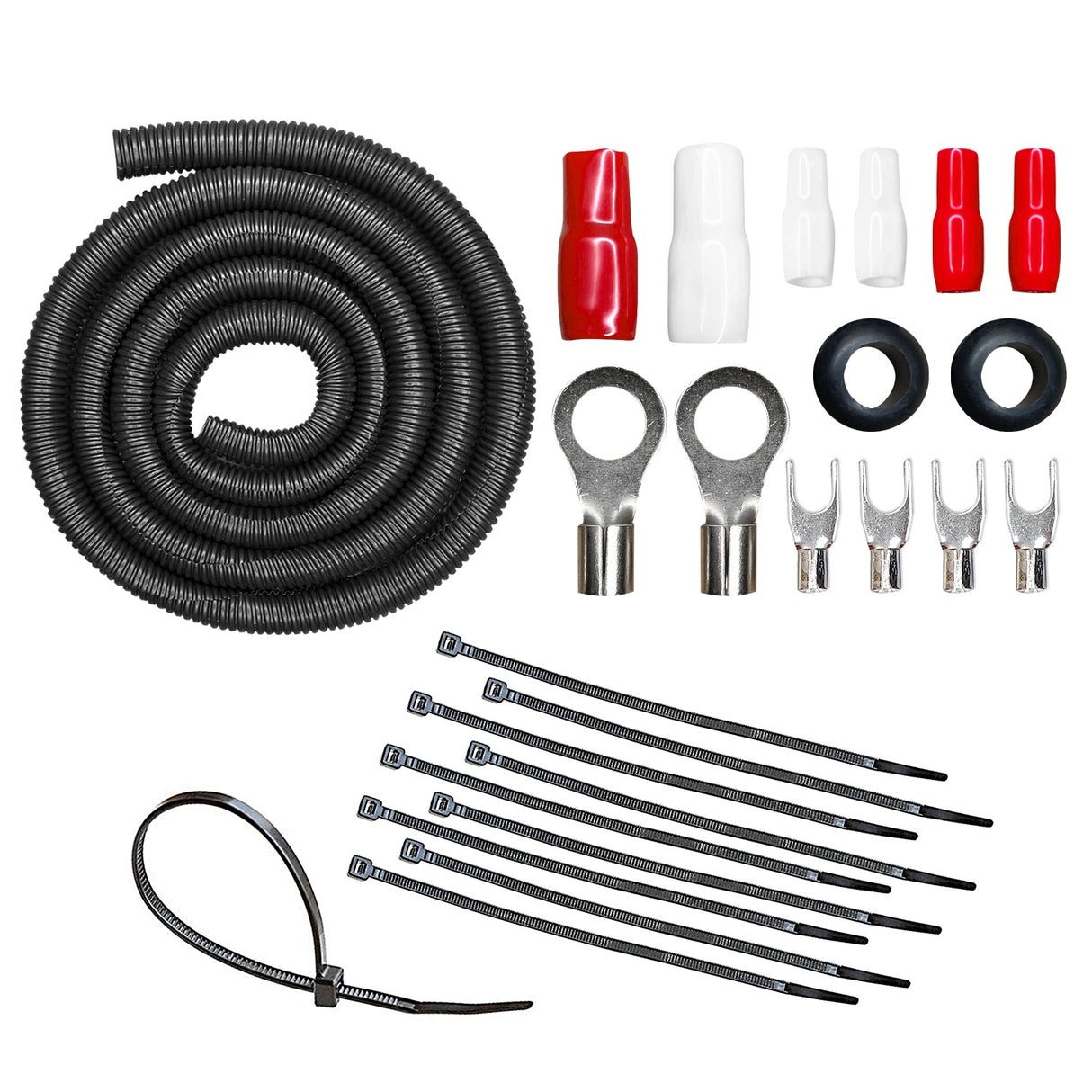 AMPKIT-8GA-PRO // 8 Gauge 800 Watt Amp Wiring Kit CT Sounds
