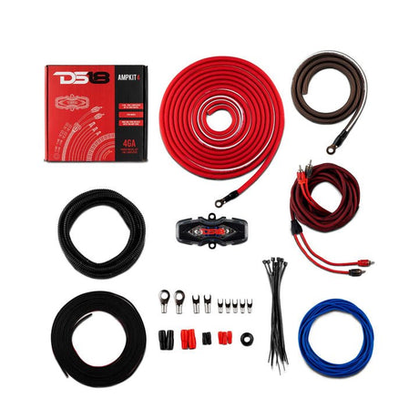 DS18 2006-2020 Honda Civic Front and Back Doors Sedan Speaker Best Upgrade/Replacement Package 1800 Watts