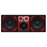 High Performance Vented Enclosure (AP-CHU-1028RED), Sold individually Audiopipe