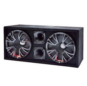 Audiopipe AP-CHULD-102 High Performance 10" Sealed Chuchero Enclosure w/ LED Audiopipe