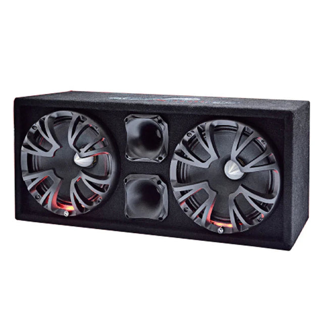 Audiopipe AP-CHULD-102 High Performance 10" Sealed Chuchero Enclosure w/ LED Audiopipe