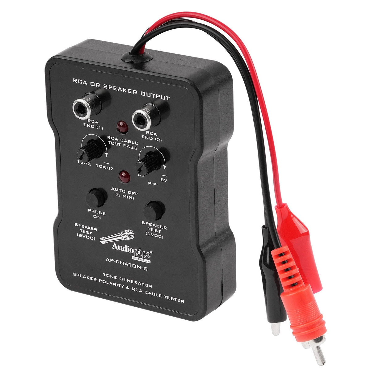Tone Generator & Speaker Polarity Tester (AP-PHATON-G) Audiopipe