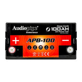 Audiopipe APB-100 Deep Cycle 100AH 12V Power Cell Battery Audiopipe