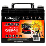 Deep Cycle 35AH 12V Power Cell (APB-35) Audiopipe