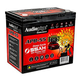 Audiopipe APB-55 Deep Cycle 55AH 12V Power Cell Battery Audiopipe
