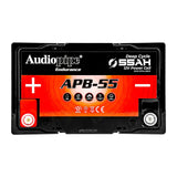 Audiopipe APB-55 Deep Cycle 55AH 12V Power Cell Battery Audiopipe