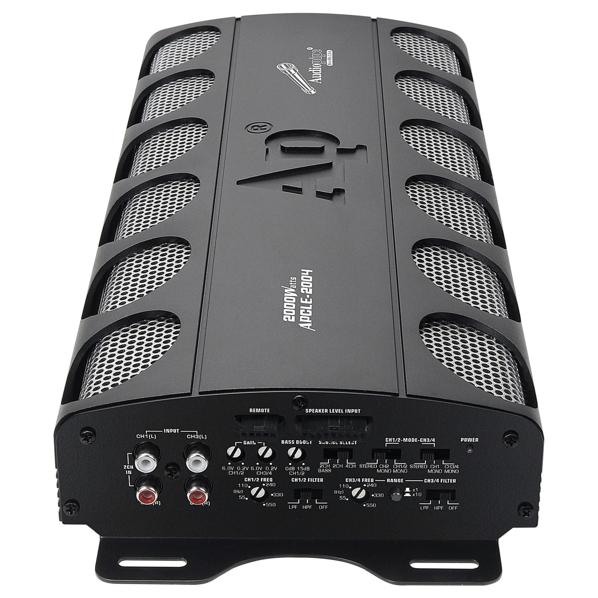 4 Chanel Mofset Power Amplifier (APCLE-2004) Audiopipe