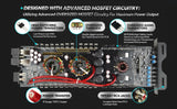 Class D Mono Mosfet Power Amplifier (APDLO-16001D) Audiopipe