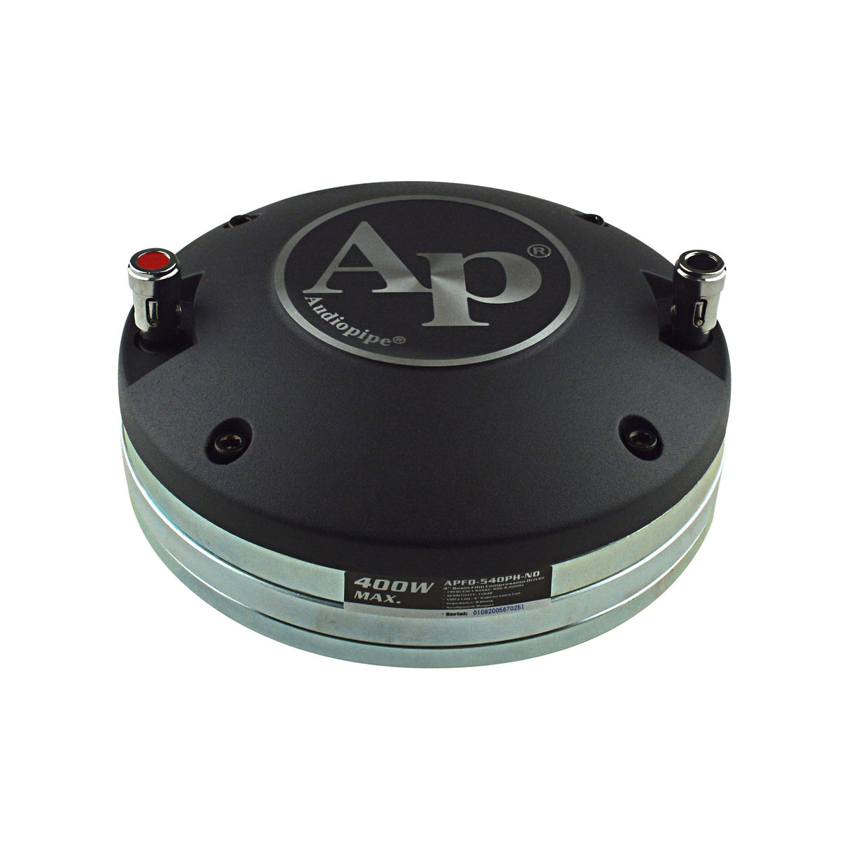 400 Watts Resin Film Compression Driver (APFD-540PH-ND), Sold individually Audiopipe