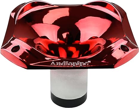 Eye Candy Colors High Frequency Horn (APH-5757-RED), Sold individually Audiopipe